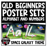QBeginners, Alphabet and Numbers Classroom Posters Set - S