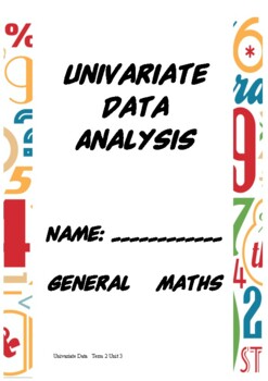 Preview of QCAA General Maths Yr 11 Univariate Data