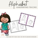 QLD Beginners Font Alphabet Tracing Sheets