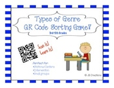 QR Activity: Genre task card game (3rd, 4th, 5th grades)