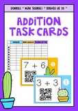 QR Code Addition Task Cards - Doubles, Near Doubles and Fr