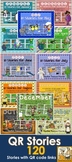 QR Code Bundle 12 MONTHLY THEMES  *K-2 Listening Centers