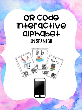 Preview of QR Code Interactive Alphabet in Spanish