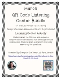 QR Code Listening Center and Comprehension Questions 1st Grade