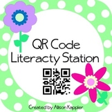 QR Code Literacy Station Books Read Aloud