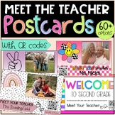 QR Code Meet the Teacher Postcard