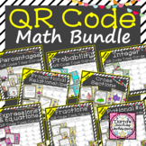 QR Code Middle School Math Task Cards