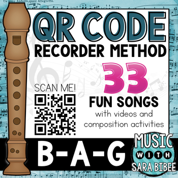 Preview of QR Code Recorder Method {B-A-G} {Can Be Used With/Without QR Codes!}