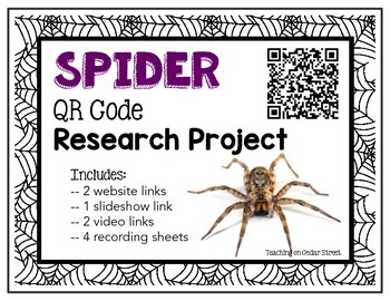 Preview of QR Code Research: Spiders