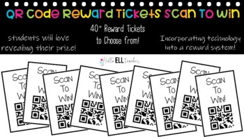Preview of QR Code Reward Tickets