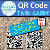 QR Code STEAM Task Cards Set #2