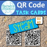 QR Code STEAM Task Cards Set #3