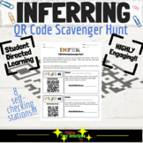 Inferring - QR Code Scavenger Hunt