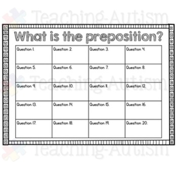 Dinosaur QR Code PrepositionTask Cards by Teaching Autism | TpT