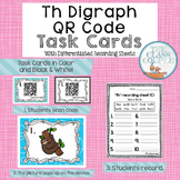 Th Digraph QR Code Task Cards