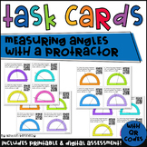 QR Code Task Cards: Measuring Angles With a Protractor