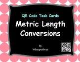 QR Code Task Cards: Metric Length Conversions