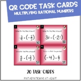 QR Code Task Cards: Multiplying Rational Numbers