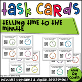 QR Code Task Cards: Telling Time to the Minute