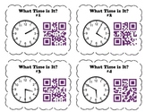 QR Code Task Cards: What Time Is It? Bundle Pack