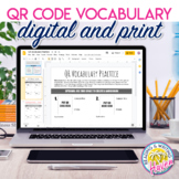 Vocabulary Associations with QR Codes: Digital and Print