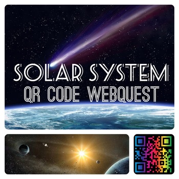 Preview of QR Code Webquest- Solar System