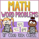 Math Word Problem QR Task Cards
