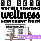 QR Code Wordle Themed Wellness Scavenger Hunt