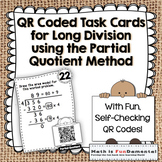 QR Coded Task Cards for Partial Quotient Method for Long Division