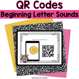 QR Codes- Beginning Letter Sound Identification