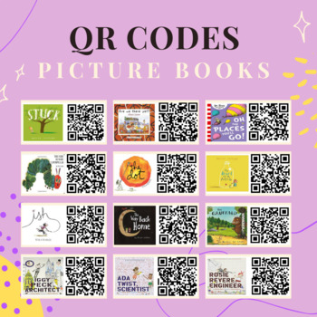 Preview of QR Codes - Children Picture Books