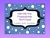 QR Codes - Identify the Propaganda Technique