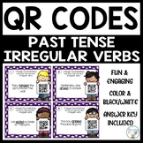 QR Codes Past Tense Irregular Verbs - QR Codes Scoot Task Cards