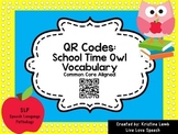 QR Codes: Vocabulary Owls {Common Core Aligned}