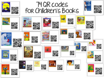 Preview of 74 QR Codes - Listening Center