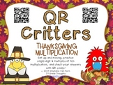 QR Critters: Multiplication {Thanksgiving}