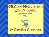 QR Measurement Scavenger Hunt - Fourth Grade Common Core 4