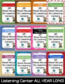 Preview of QR Read-Alouds (Listening Centers) BUNDLE