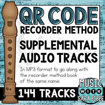 Preview of QR Recorder Method {Supplemental Audio Tracks}