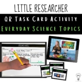 QR Research Task Cards Activity for ELA and Science - Grad