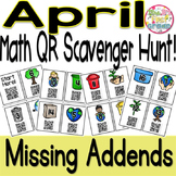 Missing Addends | QR Math Scavenger Hunt