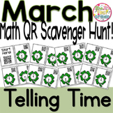 Telling Time | QR Math Scavenger Hunt