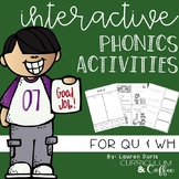 QU & WH Interactive Phonics Activities