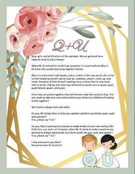 Preview of QU Wedding Ceremony Script