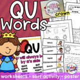 QU Word Worksheets
