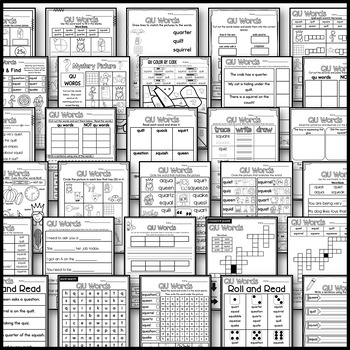 qu worksheets sorts matching read and draw and more by designed by