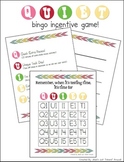 "QUIET" Bingo Incentive Whole Class Group Reward System!