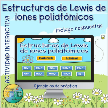 Preview of QUÍMICA: ESTRUCTURAS DE LEWIS DE IONES POLIATÓMICOS. Electrones Totales