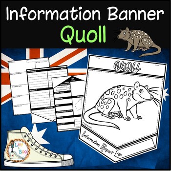 Preview of QUOLL  Information Report Banner - Australian Animals