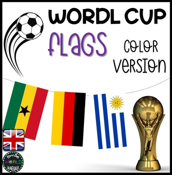 Preview of Qatar 2022 Countries Color Flags Teams World Cup Football Soccer